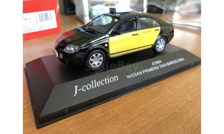 Nissan Primera такси Барселона taxi Barcelone J-collection 1-43 (лот в мск), масштабная модель, scale43