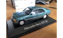 Mercedes-Benz 600 (140) SEL Herpa 1-43 (лот в мск), масштабная модель, scale43