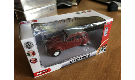 Citroen 2CV Mondo Motors 1-43 (лот в мск), масштабная модель, Citroën, scale43