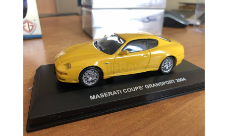 Maserati Coupe Gransport (2004) Edison Giocattoli 1-43 (лот в мск), масштабная модель, scale43