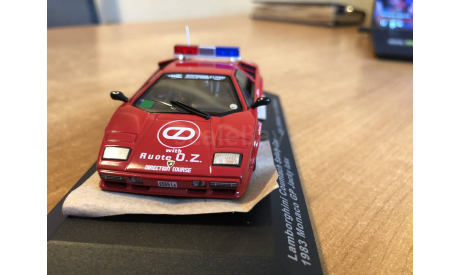 Lamborghini Countach 5000S F1 safety car GP Monaco 1983 IXO 1-43 (лот в мск), масштабная модель, IXO Rally (серии RAC, RAM), scale43