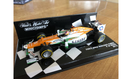 Minichamps F1 Force India Mercedes VJM05 Di Resta P. 2012 (лот в мск), масштабная модель, scale43