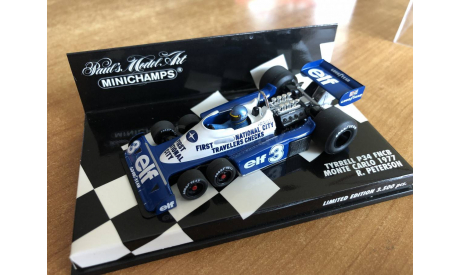 Minichamps F1 Tyrrell P34 6-wheeller Peterson R. 1977 (лот в мск), масштабная модель, scale43