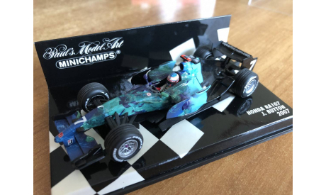 Minichamps F1 Honda RA107 Button J. 2007 (лот в мск), масштабная модель, scale43