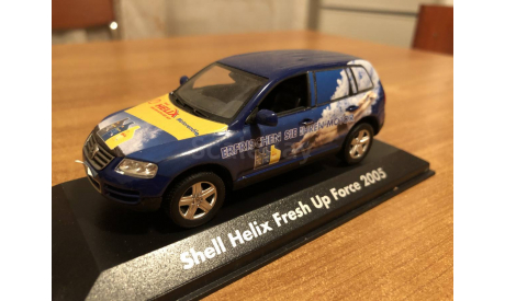 VW Touareg Shell Helix Minichamps 1-43 (лот в мск), масштабная модель, 1:43, 1/43, Volkswagen