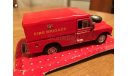 Land Rover serie III Fire Brigade Cararama 1-43 (лот в мск), масштабная модель, 1:43, 1/43, Bauer/Cararama/Hongwell