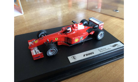 F1 Mattel Ferrari F2001 Barichello R. 2001 KK (лот в мск), масштабная модель, 1:43, 1/43, Mattel Hot Wheels