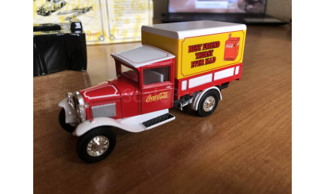 Matchbox Ford Model AA 1932 CocaCola (лот в мск), масштабная модель, scale0