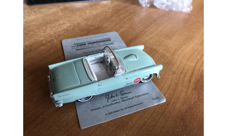 Matchbox Ford Thunderbird 1955 г CocaCola 1-43 (лот в мск), масштабная модель, scale43