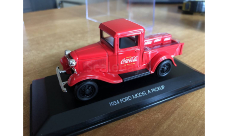 Ford Model A  PickUp 1934 Coca Cola Motor City 1-43 (лот в мск), масштабная модель, Motor City Classics, scale43