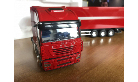 Eligor Iveco Stralis с полуприцепом 1-43 (лот в мск), масштабная модель, scale43
