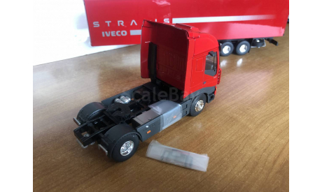 Eligor Iveco Stralis с полуприцепом 1-43 (лот в мск), масштабная модель, scale43