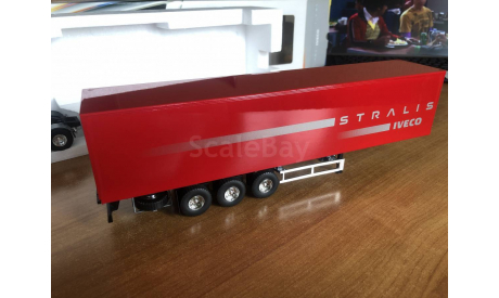 Eligor Iveco Stralis с полуприцепом 1-43 (лот в мск), масштабная модель, scale43