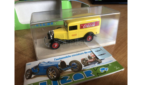 Eligor Ford Panel van V8 1934 CocaCola 1-43 (лот в мск), масштабная модель, scale43