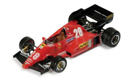 F1 Ixo LaStoria Ferrari 126C3 SF08_83 Arnoux R. 1983 1-43, масштабная модель, 1:43, 1/43, IXO Ferrari (серии FER, SF), Jordan