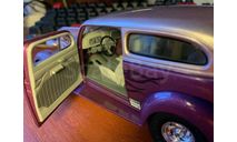 1/24 Chevy Sedan 1937 Street Rod, масштабная модель, Chevrolet, First Gear, scale24