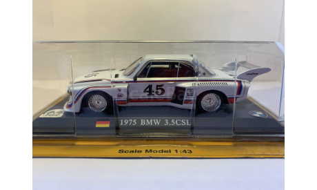 1/43 BMW 3.5 CSL 1975, масштабная модель, scale43