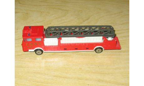 POMPIER TRUCK Majorette 1/86 made in France, редкая масштабная модель, Majorette made in France, scale87