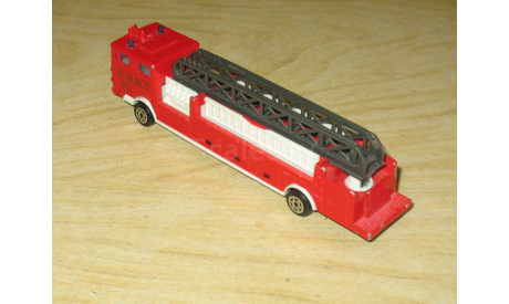 POMPIER TRUCK Majorette 1/86 made in France, редкая масштабная модель, Majorette made in France, scale87