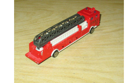 POMPIER TRUCK Majorette 1/86 made in France, редкая масштабная модель, Majorette made in France, scale87