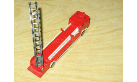POMPIER TRUCK Majorette 1/86 made in France, редкая масштабная модель, Majorette made in France, scale87