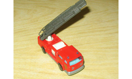 POMPIER TRUCK Majorette 1/100 made in France, редкая масштабная модель, Majorette made in France, scale100