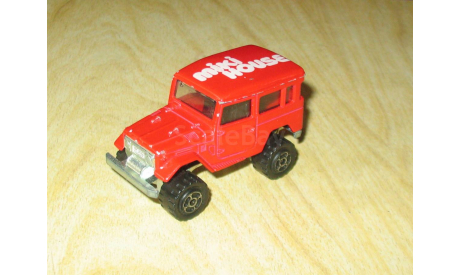 TOYOTA 4X4 Majorette 1/53 made in France, редкая масштабная модель, Majorette made in France, scale50