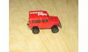 TOYOTA 4X4 Majorette 1/53 made in France, редкая масштабная модель, Majorette made in France, scale50