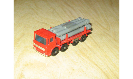 LEYLAND PIPE TRUCK *Matchbox* series 1/87, редкая масштабная модель, Matchbox made in England, scale87