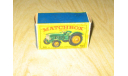 JOHN DEERE LANZ TRACTOR*Matchbox* series 1/87, редкая масштабная модель, Matchbox made in England, scale87