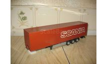 Полуприцеп *Scania* Minichamps 1/43, масштабная модель, scale43