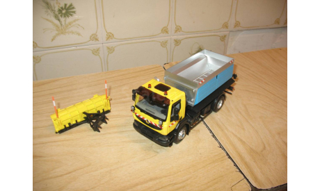 RENAULT Kerax Снегоуборщик Norev 1/43, масштабная модель, scale43