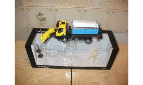RENAULT Kerax Снегоуборщик Norev 1/43, масштабная модель, scale43
