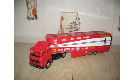 IVECO (FIAT) 170 FERRARI АВТОПОЕЗД Масштабная модель 1/43, масштабная модель, OLD CARS made in Italy, 1:43