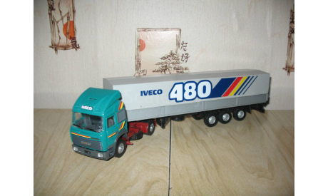 IVECO 480 EUROSTAR АВТОПОЕЗД Масштабная модель 1/43, масштабная модель, OLD CARS made in Italy, scale43