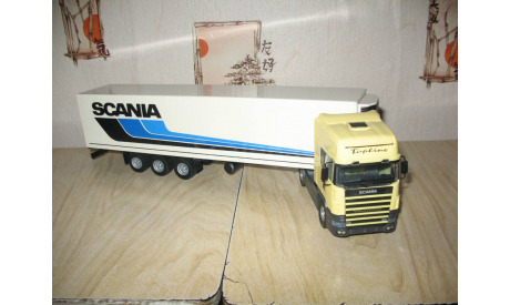 SCANIA R530 144L TOPLINE АВТОПОЕЗД Масштабная модель 1/43, масштабная модель, OLD CARS made in Italy, scale43