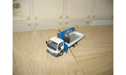 NISSAN Cabstar с кму Unic 330 Масштаб 1/43