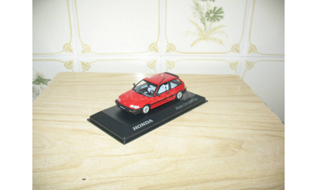 HONDA CIVIC 1990 (Red) Масштабная модель 1/43, масштабная модель, Minichamps, scale43