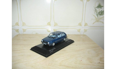 VW Volkswagen Golf II GL 1985 (Marineblau) Масштабная модель 1/43, масштабная модель, Minichamps, 1:43