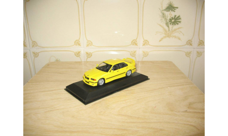 BMW 318is E36 1994 (Yellow) Масштабная модель 1/43, масштабная модель, Minichamps, scale43