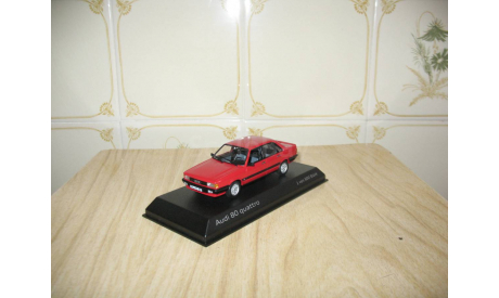 AUDI 80 quattro B2 1985 (Red) Масштабная модель 1/43, масштабная модель, Norev, scale43