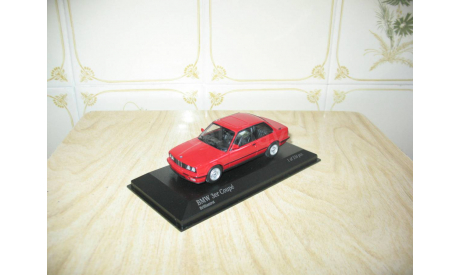 BMW 3-series E30 1989 (Red) Масштабная модель 1/43, масштабная модель, Minichamps, scale43