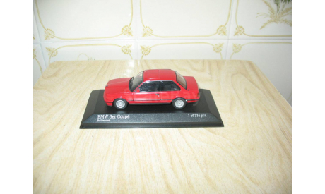 BMW 3-series E30 1989 (Red) Масштабная модель 1/43, масштабная модель, Minichamps, scale43