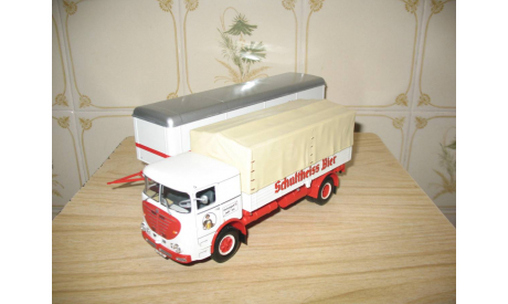 Bussing LU 11/16 Kofferzug *Schultheis Bier* Масштабная модель 1/43, масштабная модель, Minichamps, 1:43