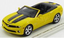 Chevrolet Camaro SS Convertible 2011 (Rally Yellow with Black) Luxury, масштабная модель, Luxury Diecast (USA), scale43