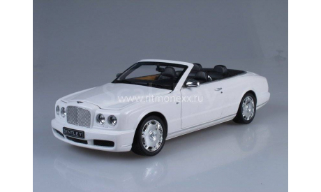 BENTLEY AZURE 2006 White Minichamps 1:18, масштабная модель, 1/18