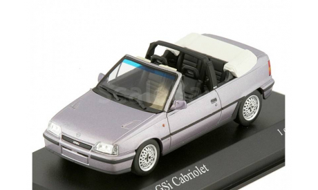 Opel Kadett E GSI Cabriolet 1989 Saturn Metallic Minichamps, масштабная модель, scale43