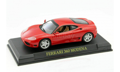 Ferrari 360 Modena Ferrari Collection №1 DeAgostini, масштабная модель, Ferrari Collection (Ge Fabbri), scale43