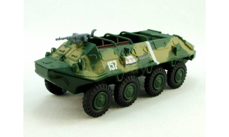 БТР-60П, Русские танки №027, масштабные модели бронетехники, Eaglemoss, scale72