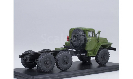 УРАЛ 375Д шасси (хаки) 1:43 SSM9006, масштабная модель, scale43, Start Scale Models (SSM)